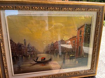 Quadro olio su tela