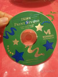 Windows Draw 6 Print Studio Micrografx CD
