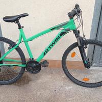 bicicletta mtb mountain bike b twin 26