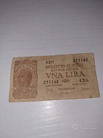 banconota una lira