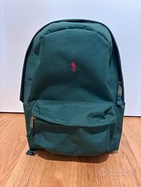 Zaino Polo Ralph Lauren Verde Bottiglia