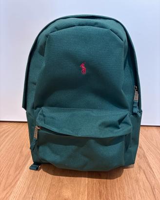 Zaino Polo Ralph Lauren Verde Bottiglia