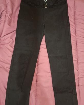 Pantalone elegante nero donna M - Paquita