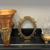 Set accessori cimitero  in bronzo