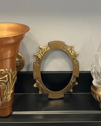 Set accessori cimitero  in bronzo