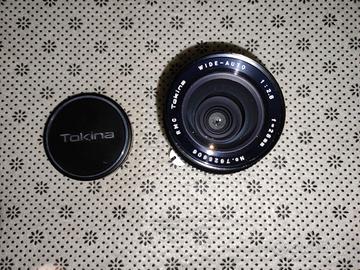 Obiettivo grandangolareTokina 1:2,8 f=28mm anni 70