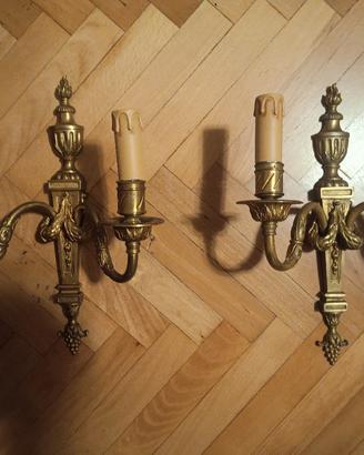 Applique Stile Impero in ottone.