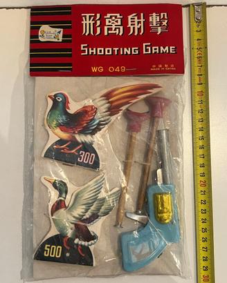 Tiro al bersaglio anni 70 shooting game vintage la