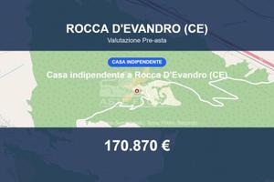 Immobile in asta di 180 m² con box auto a Rocca d'