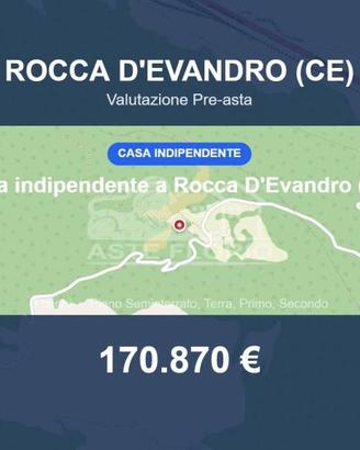 Immobile in asta di 180 m² con box auto a Rocca d'