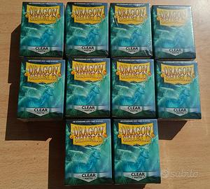Dragon Shield Matte 10x100 Sleeves "Clear" Bustine