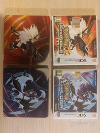 pokemon ultra sole e ultra luna set completo 