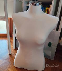 Manichino mezzo busto da sarto - nuovo