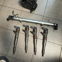 Iniettori e pompa e flauto