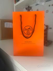 Scatola e sacchetto hermes