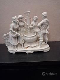 Gruppo in bisquit anni Venti sec XX