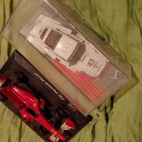 modellini Ferrari F10 e Porsche Moby dick