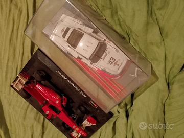 modellini Ferrari F10 e Porsche Moby dick