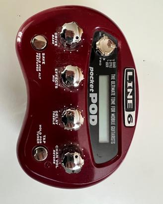 Pod Line 6 multieffetto per chitarra e basso