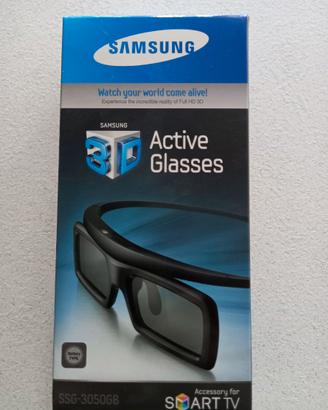 3 paia Occhiali 3d samsung