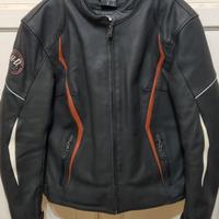 giacca in pelle harley davidson da donna tg XL