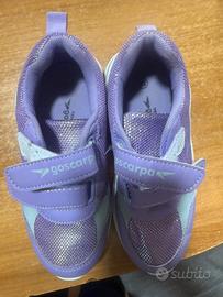 Sneakers Bambina suola bianca nr 32