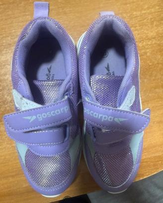 Sneakers Bambina suola bianca nr 32