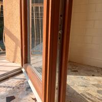 Porta finestra anta e ribalta PVC