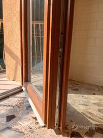 Porta finestra anta e ribalta PVC