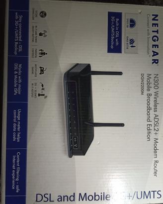 modem router n300 Netgear dgn2200m