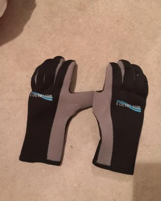 guanti immersione Coltri sub taglia M in neoprene