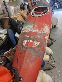 Canoa in vetroresina