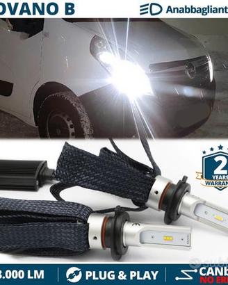 Kit Lampadine LED H7 per Opel Movano B Luce Bianca