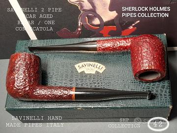 2 PIPE SAVINELLI OSCAR/ ONE CON SCATOLA 