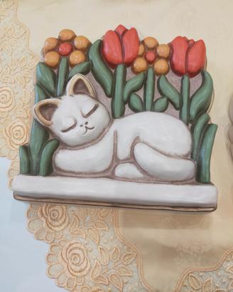 Gatto ceramica Thun - come nuovo