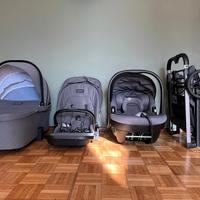 Trio Foppapedretti Tic Toc passeggino ovetto navic