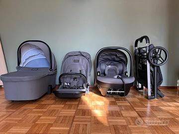 Trio Foppapedretti Tic Toc passeggino ovetto navic