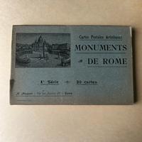20 cartoline Monuments de Rome