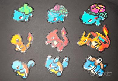 Starter Pokemon 1 Gen perline Hama
