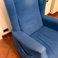 Poltrona elettrica per anziani