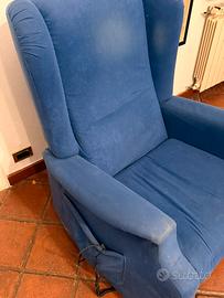 Poltrona elettrica per anziani