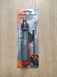 Set Cacciaviti a Cricchetto 10 in 1