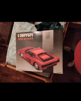 modellino Ferrari testa rossa del 1989