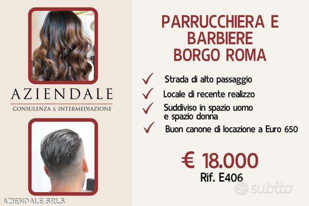 Aziendale - parrucchiera barbiere in borgo roma