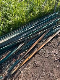 Pali in ferro a T per recinzione