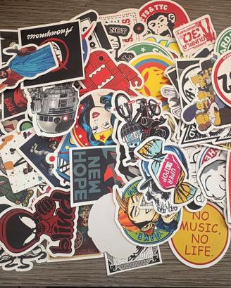 Lotto oltre 100 stickers