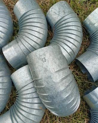 curve gomiti canna fumaria 13 cm