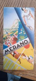 Raro Pieghevole Merano-Garda 1935 - Illustrato da 
