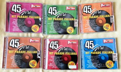 45 GIRI HIT PARADE - 14 CD (EDIZIONE PANORAMA)