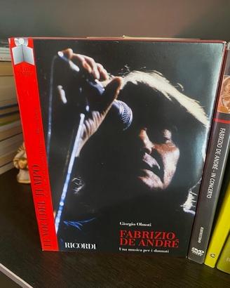 dvd e libro "Le voci del tempo". De Andrè